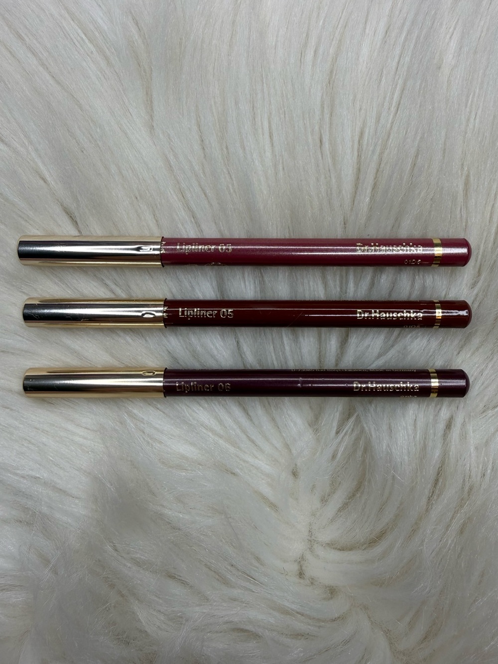 *LIKE NEW* 3 Dr. Hauschka Lipliner's - Shades 03, 05, 06 - Discontinued Colors